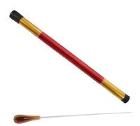 VINTORKY Music Conductor Baton with Metal and Plastic Material, Enhanced Visual Effect and Ceremonial Feeling, Suitable for Orchestras and Concerts, Yellow Long Conducting Baton