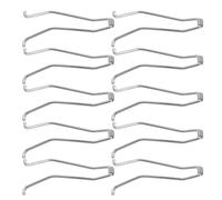 VINTORKY Nail Clipper Replacement Springs with 10pcs for Stainless Steel Torsion Springs Sturdy Plastic, Travel Friendly Design Fingernail Clippers for Manicure and Nail Care Repair