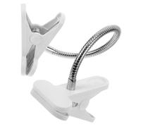VINTORKY Nail Practice Hand Clip White Manicure Hand Fixing Clip for Nail Art with Easy-to-use Plastic and Metal Construction that Can be Easily Attached to Desktop Surface