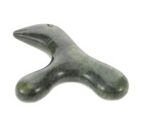 VINTORKY Natural Jade Stone Massage Stick for Foot and Body with Comprehensive Acupoint Coverage, Easy to Hold Design, Retro Traditional Shape for Watching Tv Or Listening to Music