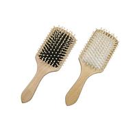 VINTORKY Natural Wood Hair Comb Large Paddle Brush for Women Detangle Scalp Massage Hair Brush Comb
