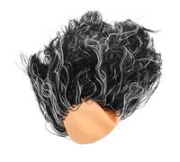 VINTORKY Old Man Bald Wig Funny Costume Prop for Men 1-Piece Cosplay Accessory for Parties and Performances for Grandpa and Old Person Dress-Up