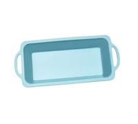 VINTORKY Oven Baking Molds Silicone Cake Mold Rectangular Non-Stick Heat Resistant Ideal for Fruit Cake Cheese Bread Burger Baking