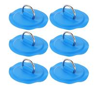 VINTORKY Paddleboard D Rings Kayak D-Shaped Buckle 8Cm Stainless Steel D Ring with 4-Layer PVC Patch Elastic Rope Fixator for Inflatable Surfboards and Kayaks Outdoor Water Sports