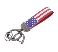 VINTORKY Patriotic like Independence Day on Special Occasions Zinc Alloy Car Key Chain Key Ring Lightweight and Versatile Use Stylish Accessory for Men and Women