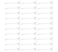 VINTORKY Pegboard Hooks 30pcs Carbon Steel Garage Work Shop Hooks for Tool Organisation and Display