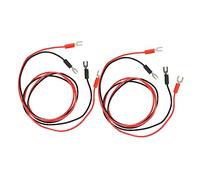 VINTORKY Phonograph Connecting Cable for Turntable Grounding and Hum Reduction - Professional Stable PVC-Copper Test Wire Set, 4Pcs, 39.3In Long