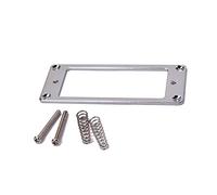 VINTORKY Pickup Mounting Ring Frame Chrome Mini Frame for Guitars 2mm Thick Enhance Your Guitar 68.8mm x 29mm Hole Dimension