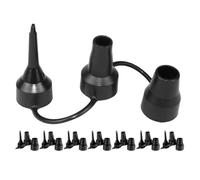 VINTORKY Plastic Air Pump Nozzles with 3 Different Sizes 8pcs Replacement Portable and Versatile Pump Attachments for Air Mattress and Swimming Ring for Inflatable Beds and Pool