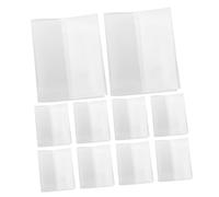 VINTORKY Plastic Book Covers Book Protector Waterproof and Reusable 10pcs A5 with Sturdy Plastic Material Textbook Covers for Notebooks and Textbooks