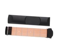 VINTORKY Pocket Guitar Trainer Portable Guitar Learning Tool for Beginners Acoustic Practice Gadget with Fret String Design Compact Size for-The-Go Chord Training