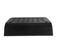 VINTORKY Portable Black Abs Cat Ramp for Litter Tray with Filter Function and Additional Resting Space Cat Steps Moving the House or Travel