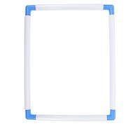 VINTORKY Portable Clip Embroidery Frame Square Plastic Clamp Tool for Cross Stitch Quilting Needlepoint Handheld Craft Use, Lightweight Sturdy Design for Sewing Projects and DIY Arts