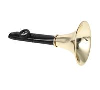 VINTORKY Portable Metal Kazoo Instrument with Trumpet Shape and Versatile Tone Fusion, Lightweight Abs and Metal Material for Adults and Beginners, for School and Weddings