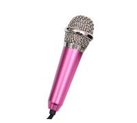 VINTORKY Portable Mini Wireless Speaker and Microphone for Mobile Phone and Pc, Super Lightweight Aluminium Alloy with 150cm Cable, for Chatting and Karaoke with Notebooks and Tablets Random Color