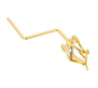 VINTORKY Portable Music Lyre Holder for Saxophone Adjustable Vertical Sheet Music Clip Metal Marching Band Accessory for Wind Instruments Suitable for Professionals and Beginners
