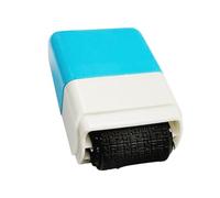 VINTORKY Portable Privacy Graffiti Roller Stamp for Confidential Information Protection Lightweight Plastic Identity Guard Stamper for Envelopes Bank Statements and Personal Data