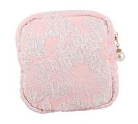VINTORKY Portable Zipper Period Bag Multi Function Cosmetic Pouch for Women Stylish Makeup Storage for School Office Outdoor Use Thoughtful for Friends Family