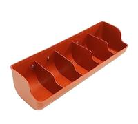 VINTORKY Practical Compartment Pig Feeding Tool Durable Plastic Piglet Feeder for Farm Use Rounded Edges for Safety for Newborn Pigs to Feed Together Efficient Animal Trough