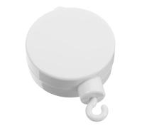 VINTORKY Practical Musical Box Crib Music Box Infant Bed Decoration White Electronic Components Plastic Easy to Disassemble Multiple Music Modes for Stroller and Crib