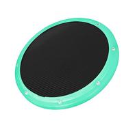 VINTORKY Practice Drum Pad Carbon Fiber Dumb Drum Mat for Boys and Girls Metronome Green