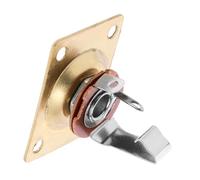 VINTORKY Professional Guitar Jack Plate for Electric Guitar Use in Home Studio Practice Session