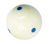 VINTORKY Professional Resin Billiard Cue Ball Replacement White Ball for Snooker Pool Durable Smooth Surface with Dots for Billiard Accessory