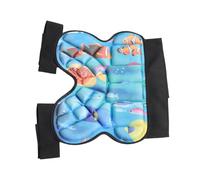 VINTORKY Protective Hip Butt Pad for Skating and Snowboarding, Blue Medium Size (6-12 Years) Roller Skates Safety Gear Padded Cushion for Hip Protection