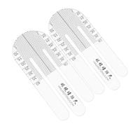 VINTORKY Pupillary Distance Ruler, Pupil Position Ruler, Transparent 2Pcs for Opticians Dispensing Stores