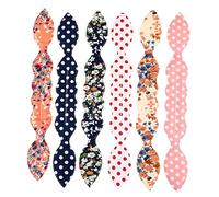 VINTORKY Rabbit Ear Hair Bun Maker Set 6pcs Twisted Bun Shaper Hair Styling Tool for Women Easy to Use for Quick Updos