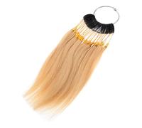 VINTORKY Real Human Hair Strands Practice Tresses for Hair Colouring Bleach Permanent Dyeing Kit