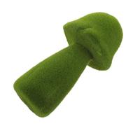 VINTORKY Realistic Flocked Mushroom Decor Adorable Simulation Moss Mushroom Sculpture for Garden Home Desk for Festive Atmosphere and Outdoor Landscape Decor Height
