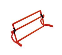 VINTORKY Removable Speed Hurdles for Athletes Soccer Agility Training Equipment Made of Sturdy Pp Material for Baseball and Sports Training in Red Colour