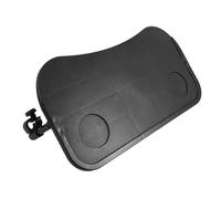 VINTORKY Removable Wheelchair Tray Table with Cup Holder for Walker and Wheelchair, Black Abs Lap Tray 20.24x10.81x0.98 Inches, Easy to Clean, Suitable for Eating and Crafting