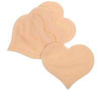 VINTORKY Reusable Washable Nursing Pads 2 Pairs Heart-Shaped Breastfeeding Breast Pads for Breastfeeding Moms Anti-Leakage
