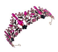 VINTORKY Rhinestone Headband for Women Elegant Bridal and Birthday Pageant Accessory for Weddings Proms and Special Occasions Stunning Black and Design
