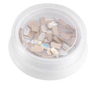 VINTORKY Rhinestones Fashion Stickers Nail for Creative Rectangular DIY Nail Decoration and Art 1 Bag of Shiny Accessories Use Body Home