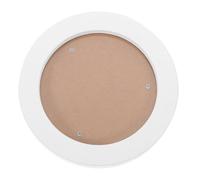 VINTORKY Round Picture Frame Wooden Photo Frame Wall Hanging Picture Decor Circle Holder for Home Office Shop Display 7.09 in 1 X