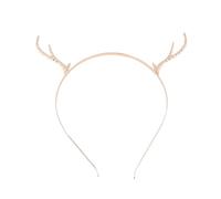 VINTORKY Sequin Bow Headbands for Christmas 1pc Metal Alloy Antler Hair Band Hair Hoops Hairpin Headband for Girls Boys