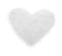 VINTORKY -shaped Mat for Nail Art Display Soft Fuzzy Rug for Photography and Live Streaming Elegant Background Prop for Bedroom Decor