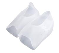 VINTORKY Silicone Inner Heightened Heel Pad 1 Pair Invisible Heel Lifts for Men and Women, Practical Non-Detachable Half Shoe Lift with Anti-Slip Shock Absorption, 2.5cm Height Increase