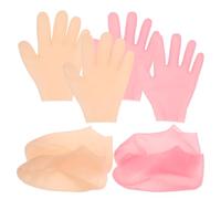 VINTORKY Silicone Moisturizing Foot Socks Soft Hydrating Socks for Dry Cracked Feet and Fatigue Relaxing Features Suitable for Home Use and Beauty Salons