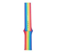 VINTORKY Silicone Watchband Replacements Rainbow Wristband Compatible with Fitbit Charge Blaze Smart Watch 1pc Lightweight Water Resistant for Summer Swimming