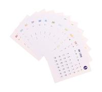 VINTORKY Small Calendar Stickers with Strong Adhesive for Yearlong Planning DIY Monthly Planner Labels for Teachers and Journals Chinese Horse Year Academic Desk Organizer