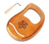 VINTORKY Small Lyre Harp Strings Ancient Style Handheld Harp Music Instrument for Stringed Musical Performances