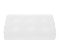 VINTORKY Small Silicone Watercolor Paint Palette Tray for Pigment Mixing Lightweight and Non-stick Art Tray for Acrylic and Clay Face Painting Portable Color Mixing Palette for Artists and