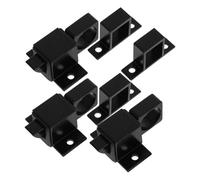 VINTORKY Spring Loaded Self Locking Latch with Quick Reset to Locked Position 3pcs Aluminum Alloy Lasting Performance, Suitable for Cabinet Door Latches and Furniture Windows