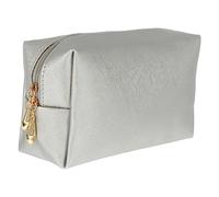 VINTORKY Square Cross-Pattern Cosmetic Bag Makeup Pouch Large Capacity Women Bag for Travel and Daily Use for Makeup