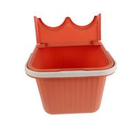 VINTORKY Square Foot Bath Soaking Tub Handle and Lid Deep Plastic Foot Spa Basin for Home Soaking Massage for Relaxing