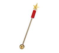 VINTORKY Stainless Steel Conducting Baton for Marching Band and Concert Performances 12-inch Sturdy Music Stick Comfortable Grip for Outdoor Events and Music Shows